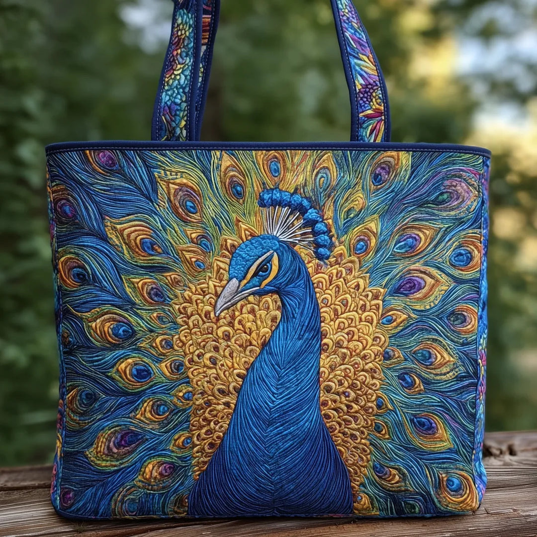 Borsa artigianale - Pavone