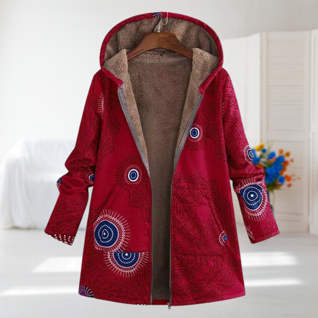 Chiara | Cappotto con motivo mandala