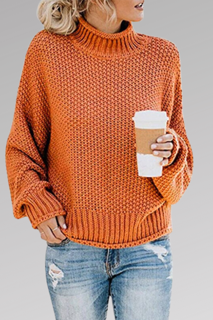 Greta | Maglione a Maglia Grossa dalla Linea Morbida