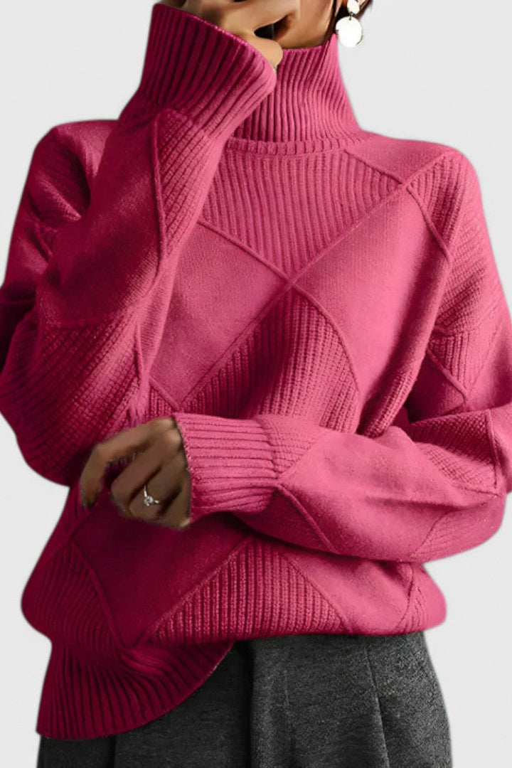 Vittoria | Maglione a Collo Alto Morbido