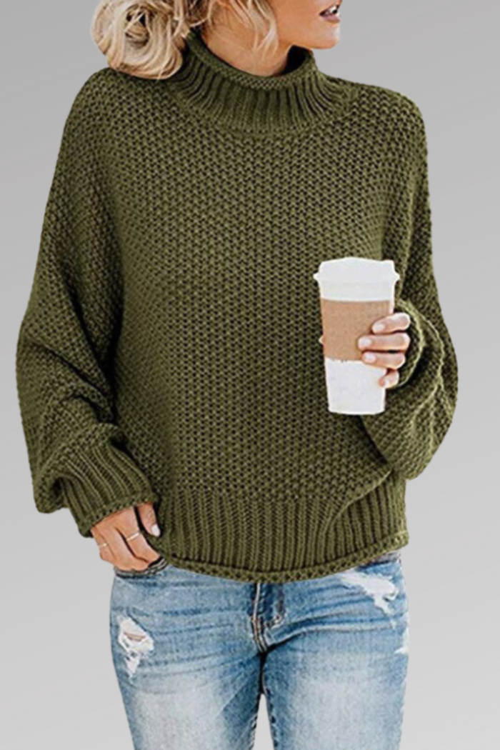 Greta | Maglione a Maglia Grossa dalla Linea Morbida
