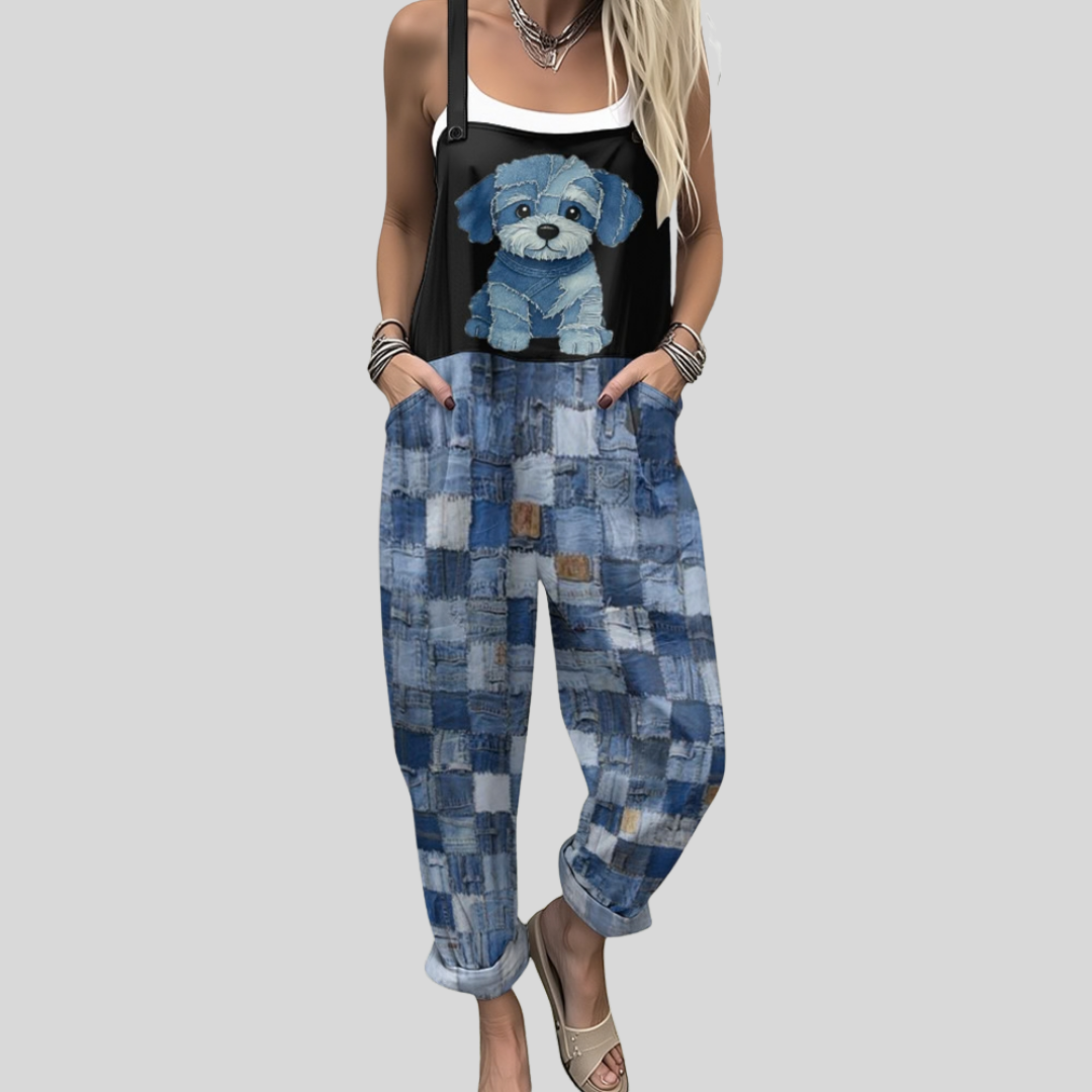 Light and happy dungarees