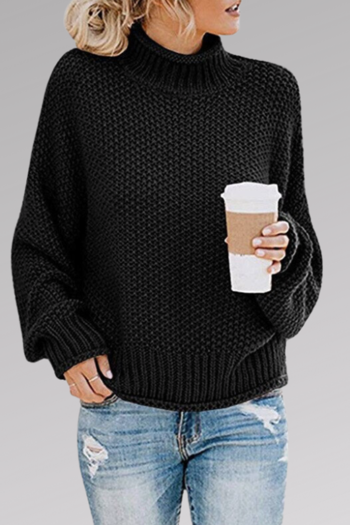 Greta | Maglione a Maglia Grossa dalla Linea Morbida
