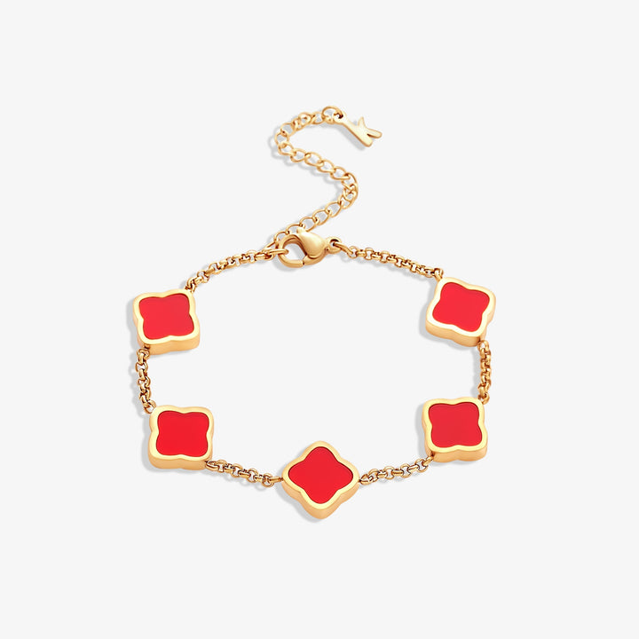 Bracciale trifoglio stile Celine