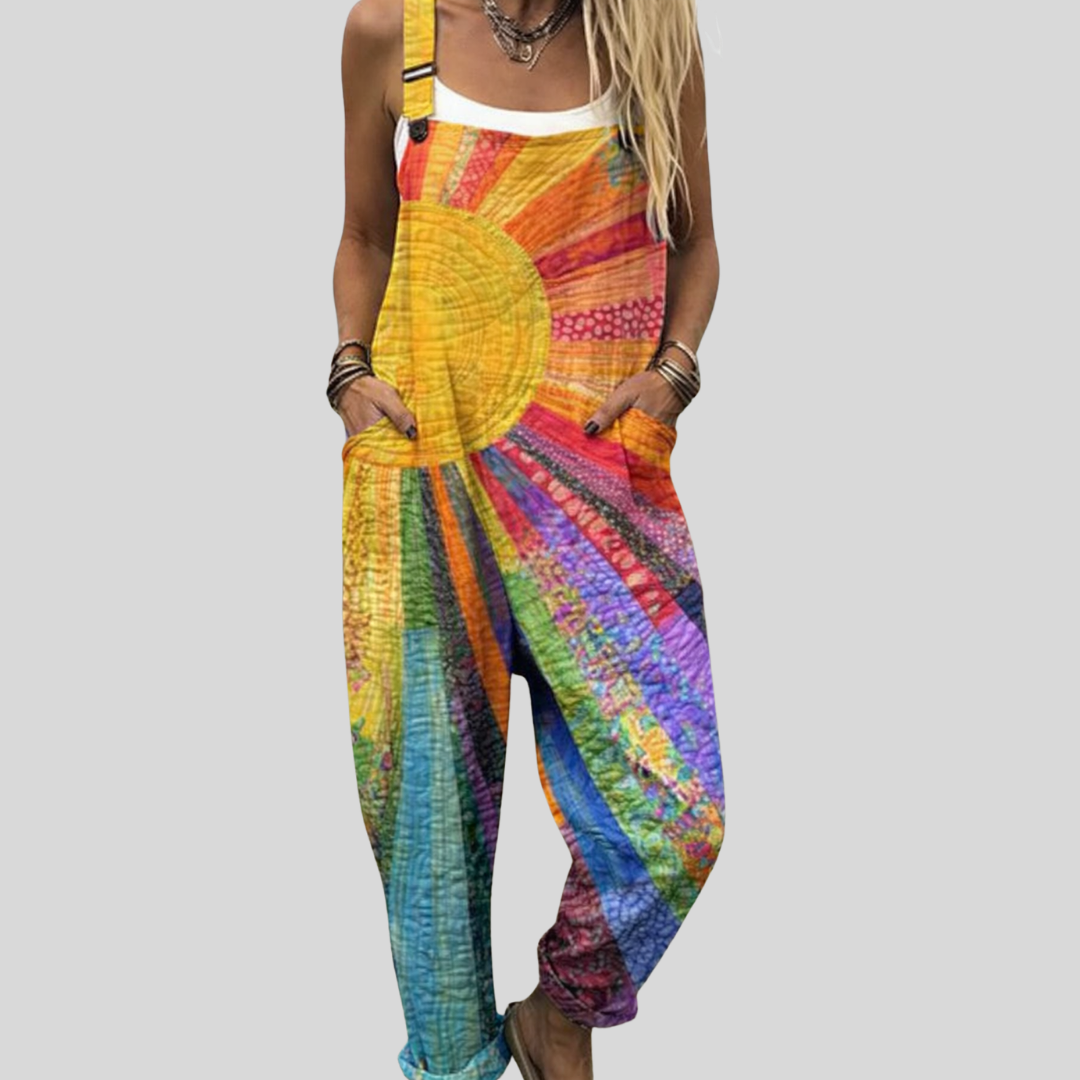 Light and happy dungarees