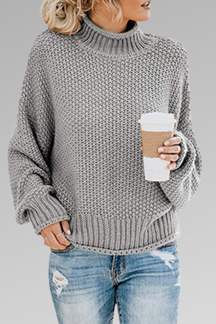 Greta | Maglione a Maglia Grossa dalla Linea Morbida