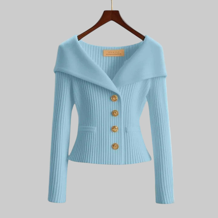 Ginevra | Giacca in maglia dal taglio elegante
