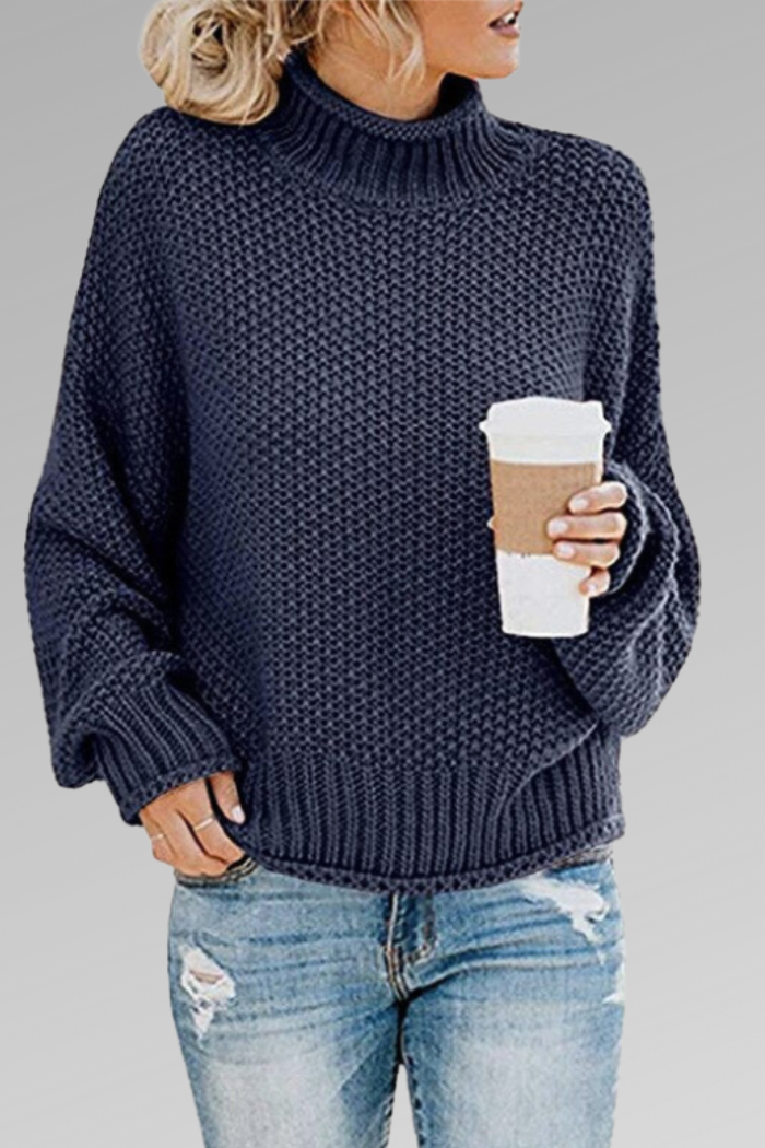 Greta | Maglione a Maglia Grossa dalla Linea Morbida