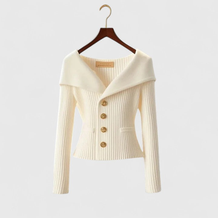 Ginevra | Giacca in maglia dal taglio elegante