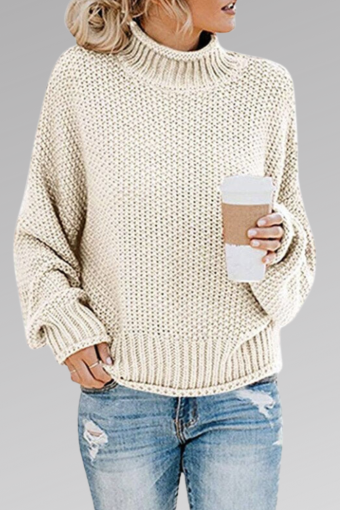 Greta | Maglione a Maglia Grossa dalla Linea Morbida