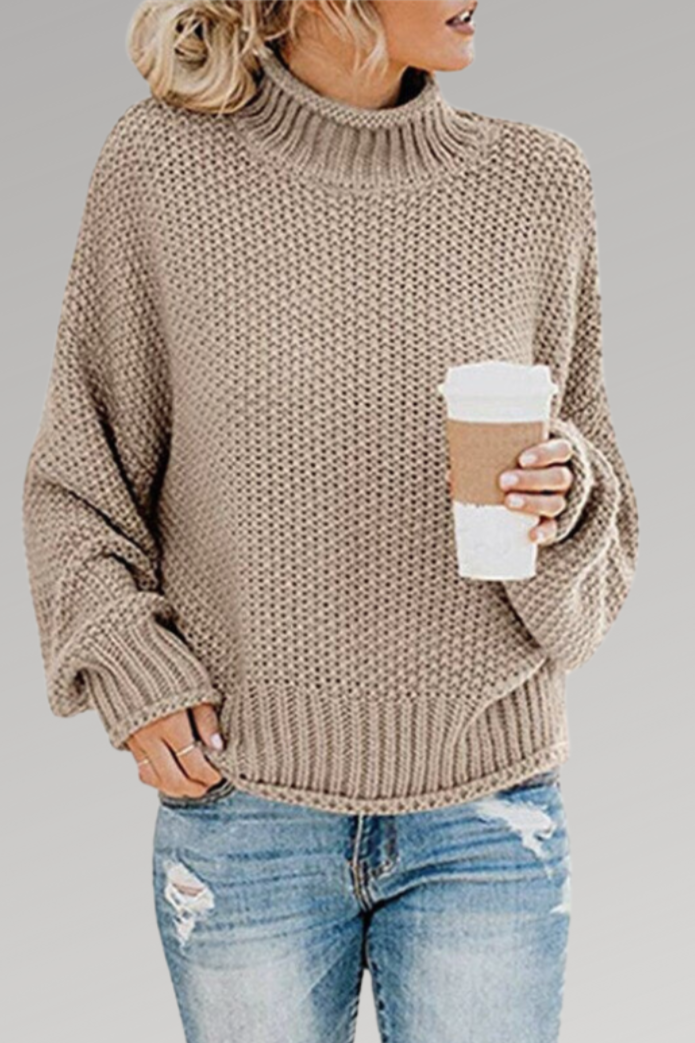 Greta | Maglione a Maglia Grossa dalla Linea Morbida