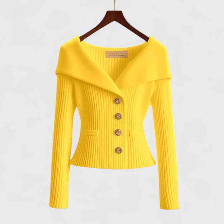 Ginevra | Giacca in maglia dal taglio elegante