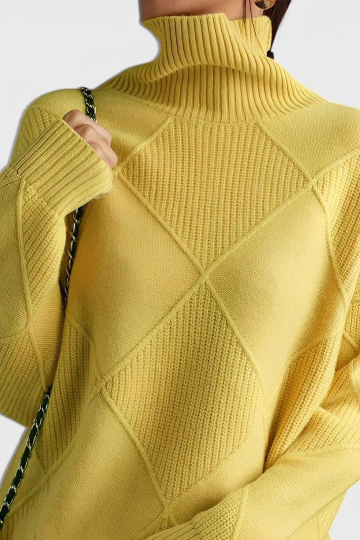 Vittoria | Maglione a Collo Alto Morbido