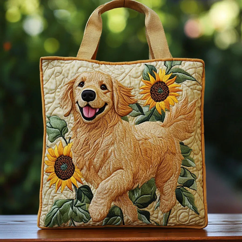 Borsa artigianale - in velluto dorato