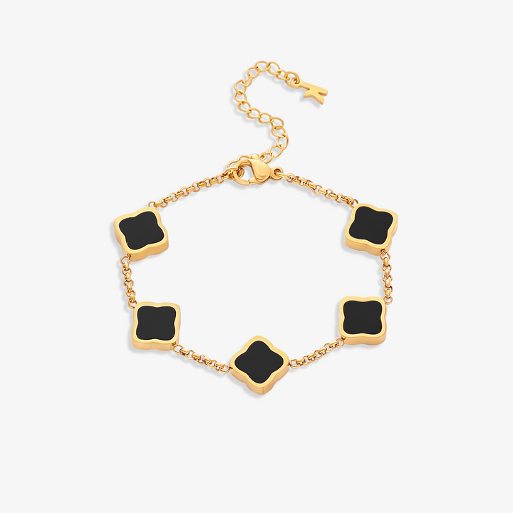 Bracciale trifoglio stile Celine