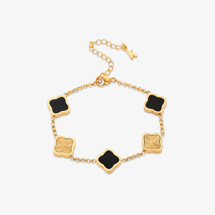 Bracciale trifoglio stile Celine