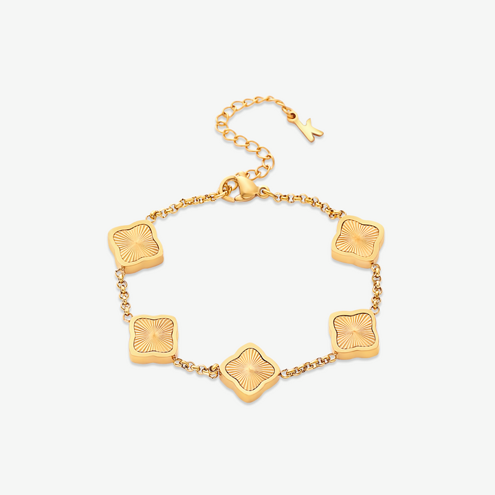 Bracciale trifoglio stile Celine