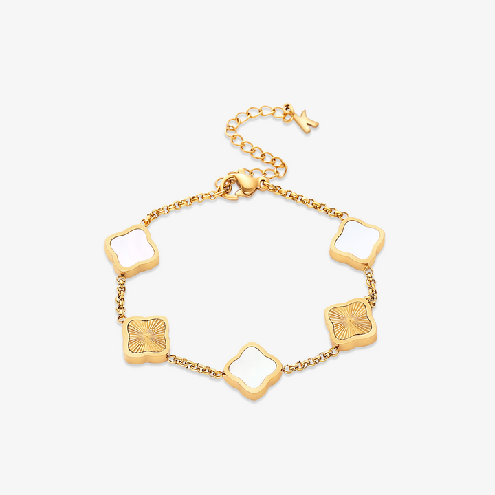 Bracciale trifoglio stile Celine