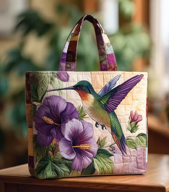 Borsa artigianale - uccellini