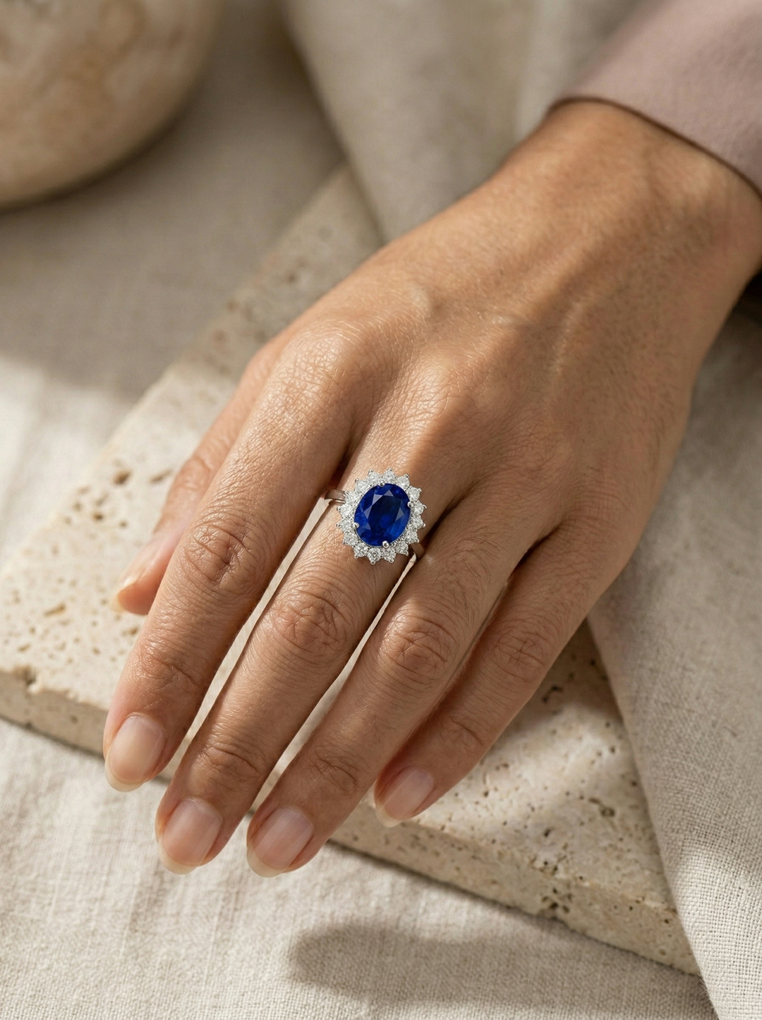 Anello Zaffiro Octavia