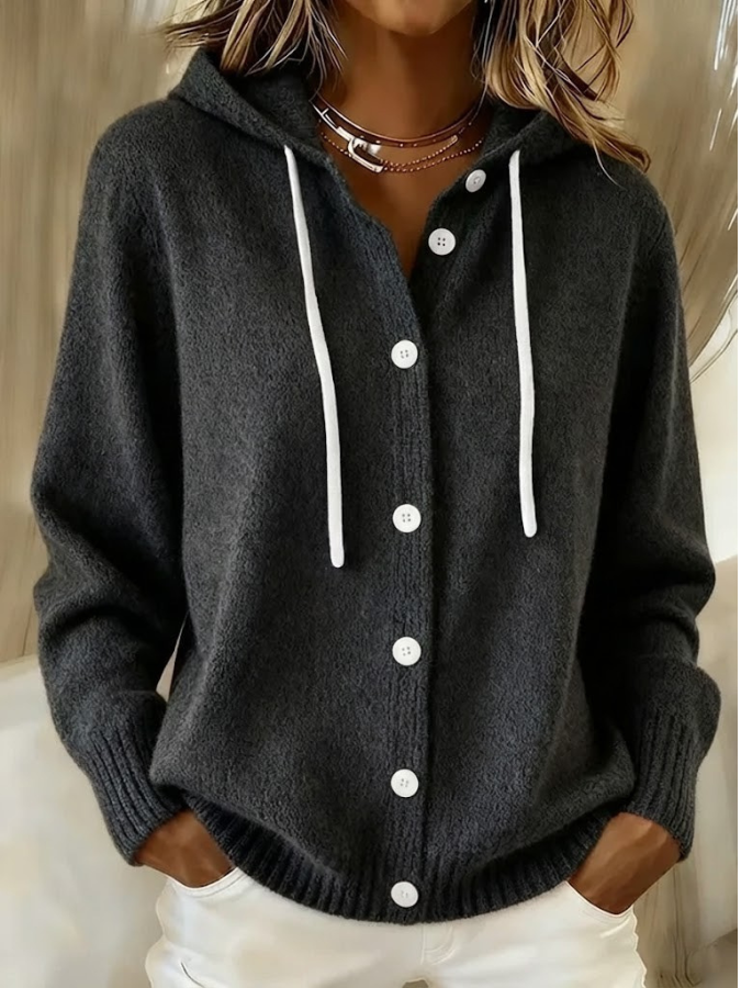 Viola | Cardigan Elegante con Bottoni