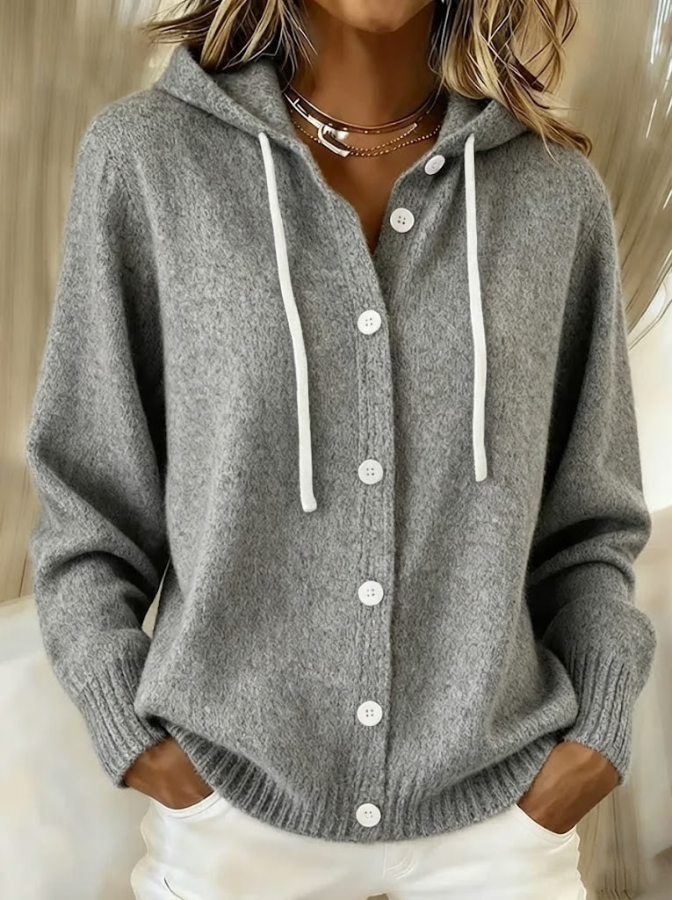 Viola | Cardigan Elegante con Bottoni