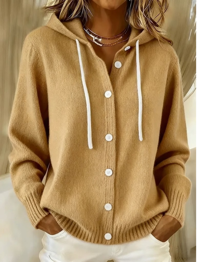 Viola | Cardigan Elegante con Bottoni