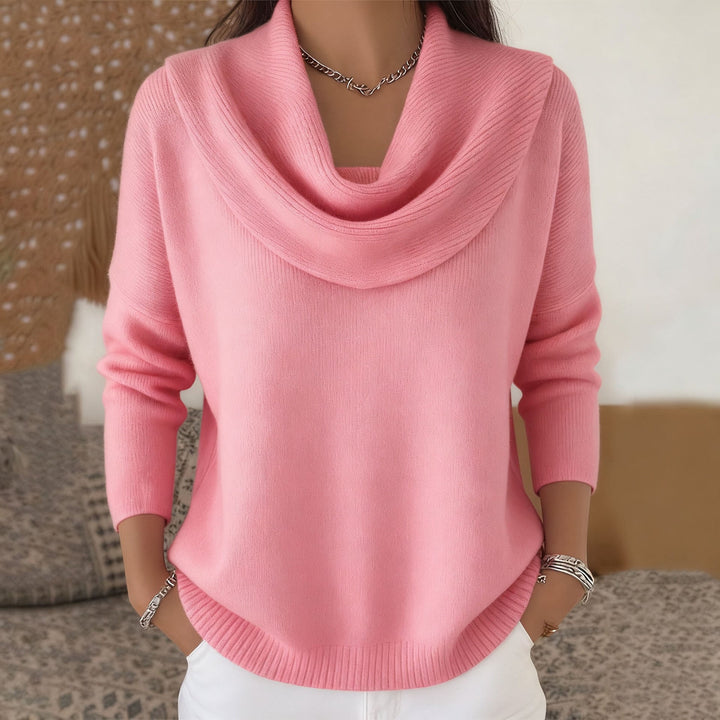 Diana | Maglione morbido con bordo arrotondato