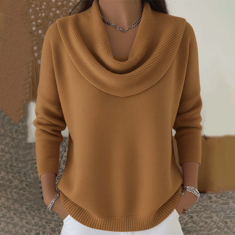 Diana | Maglione morbido con bordo arrotondato