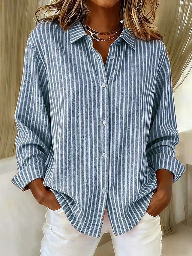 Lucrezia | Cardigan elegante con colletto a camicia