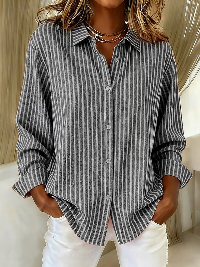Lucrezia | Cardigan elegante con colletto a camicia