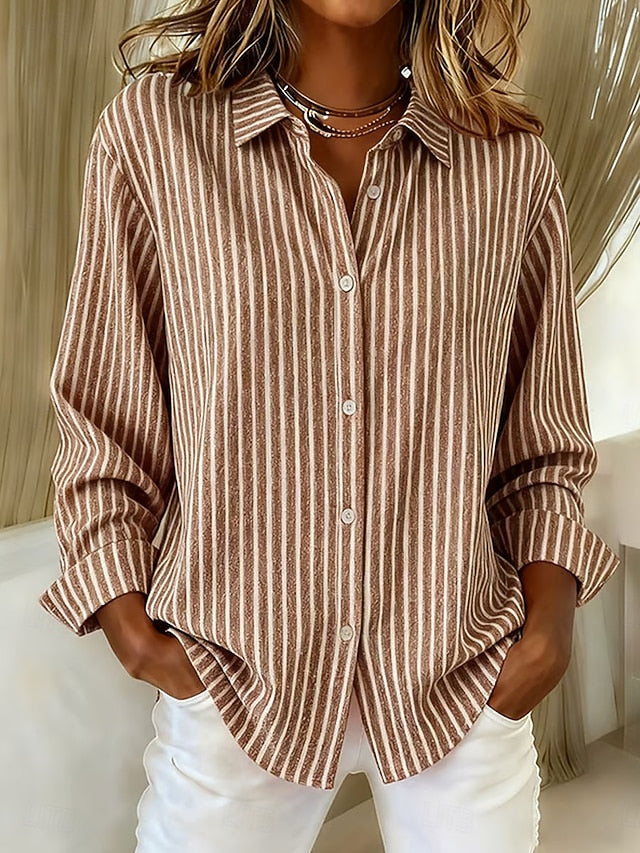 Lucrezia | Cardigan elegante con colletto a camicia