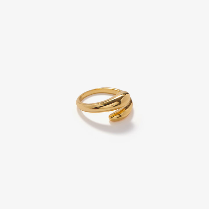 Anello minimalista Waterdrop