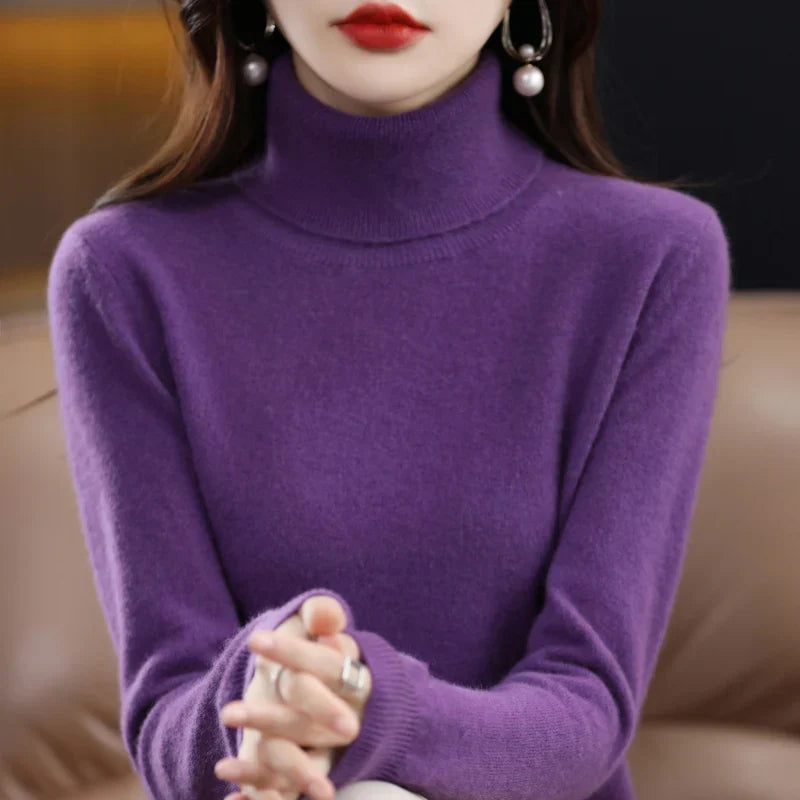 Sofia | Elegante maglione a collo alto