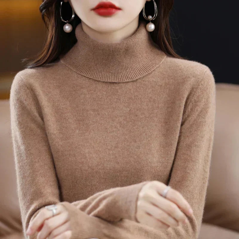 Sofia | Elegante maglione a collo alto