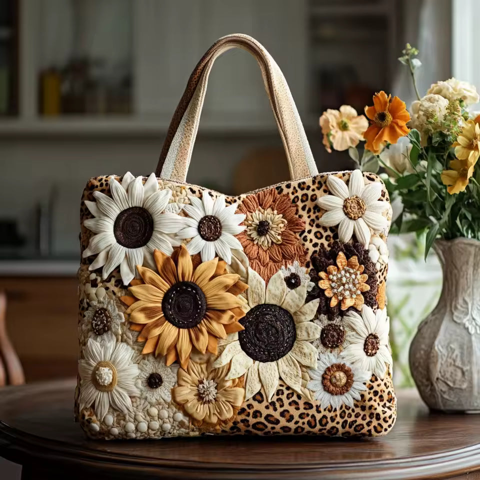 Borsa artigianale - un mix di margherite