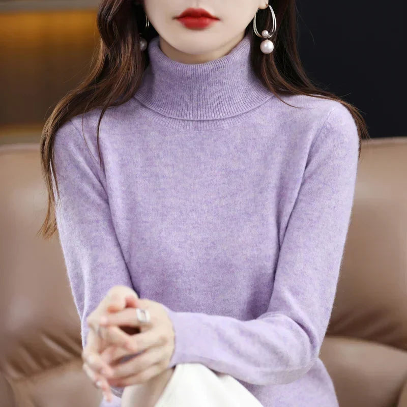 Sofia | Elegante maglione a collo alto