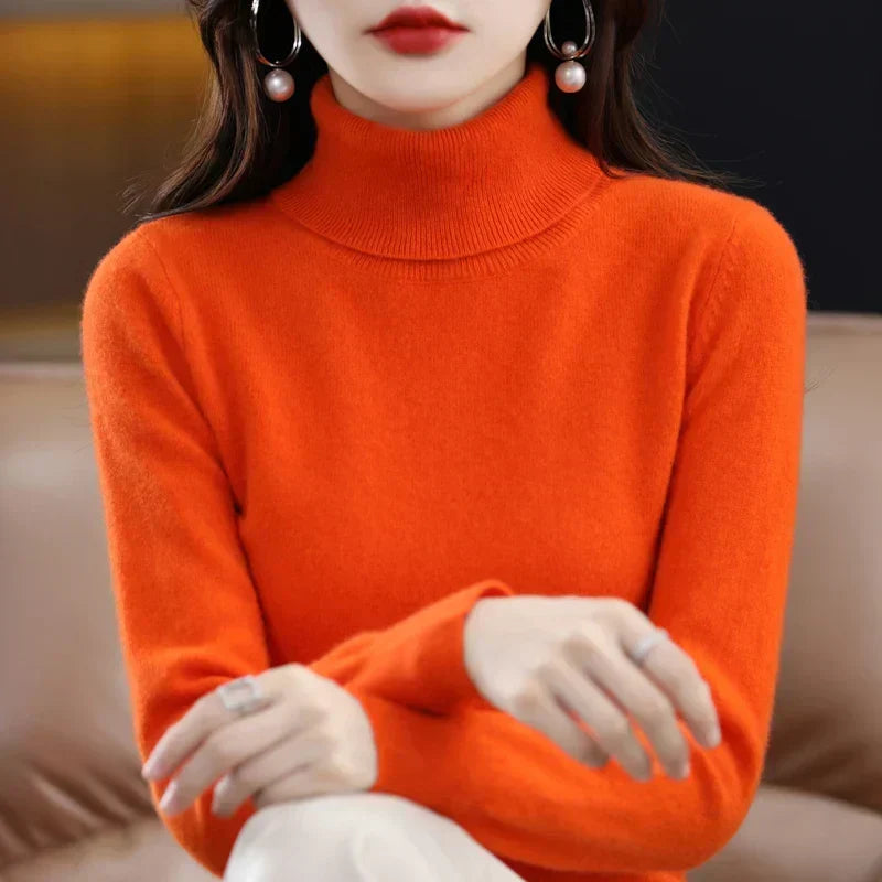 Sofia | Elegante maglione a collo alto