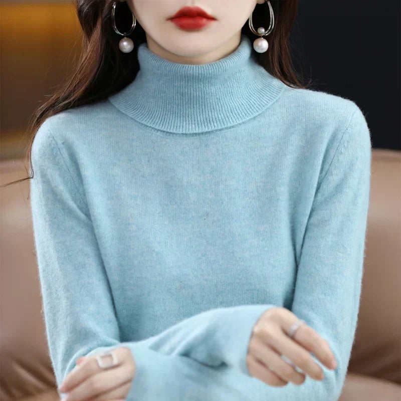 Sofia | Elegante maglione a collo alto