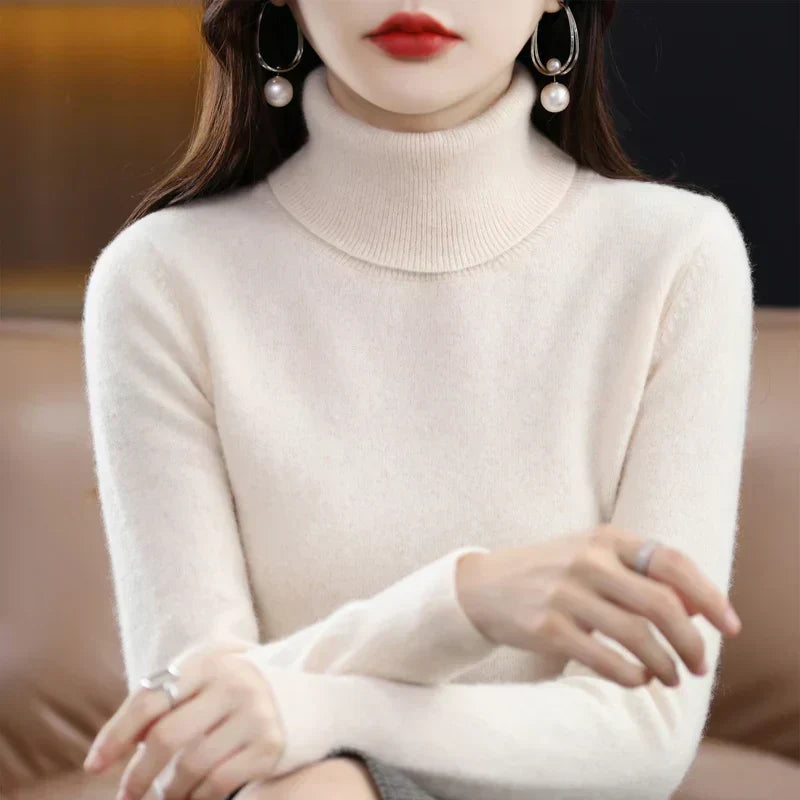 Sofia | Elegante maglione a collo alto