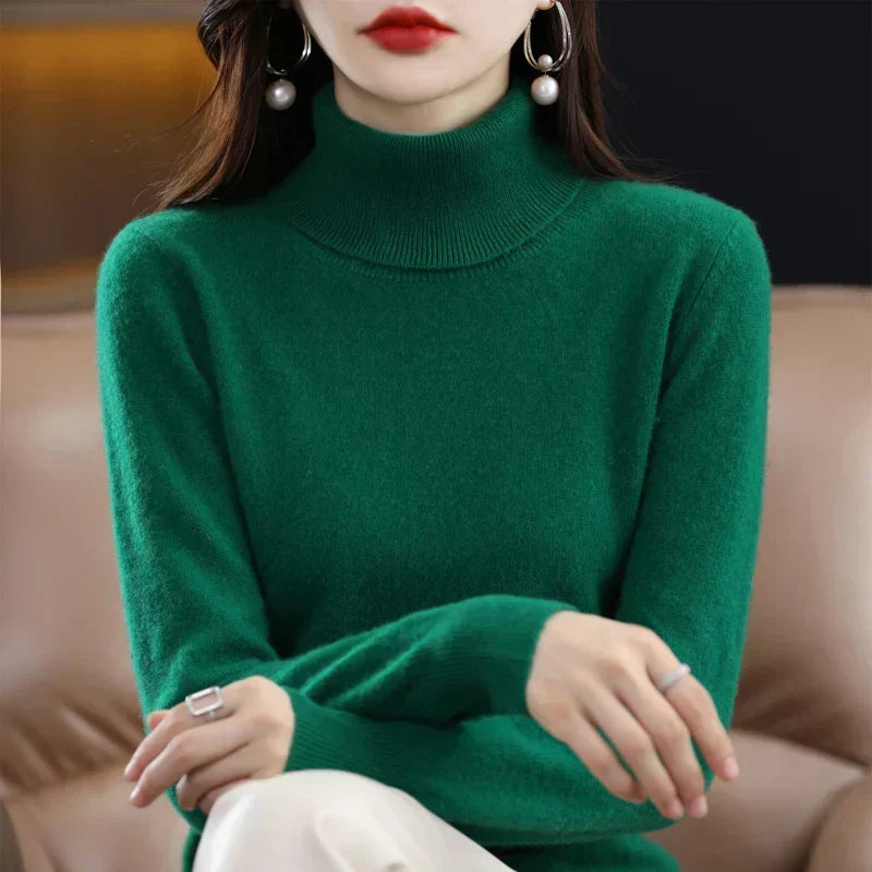 Sofia | Elegante maglione a collo alto