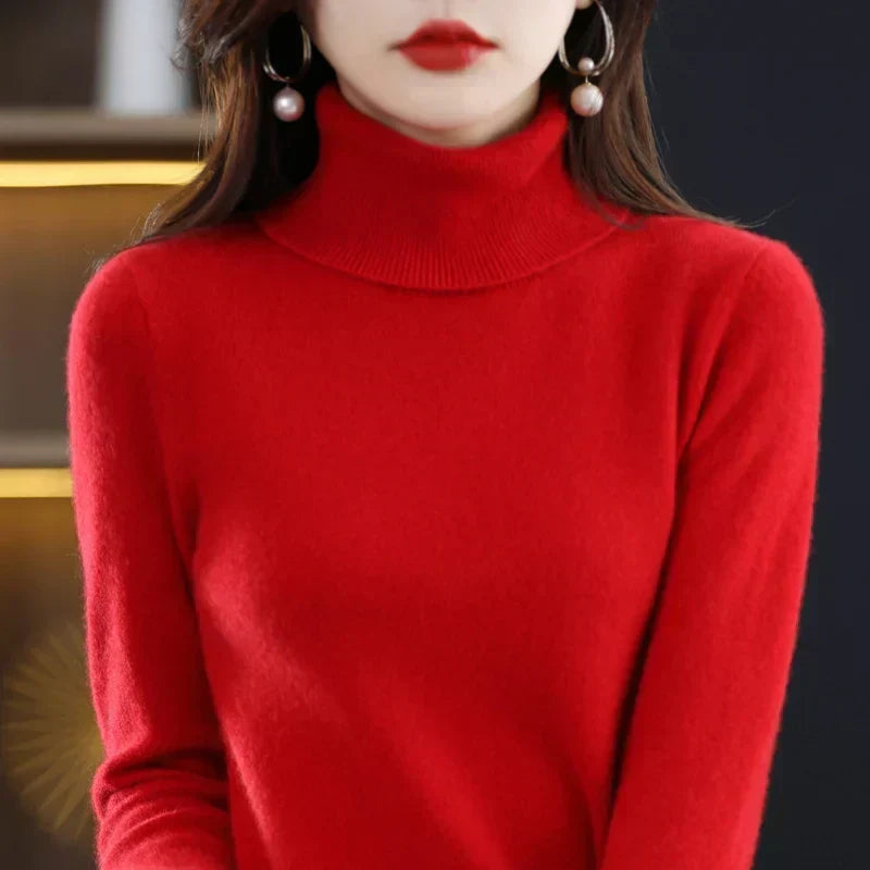 Sofia | Elegante maglione a collo alto