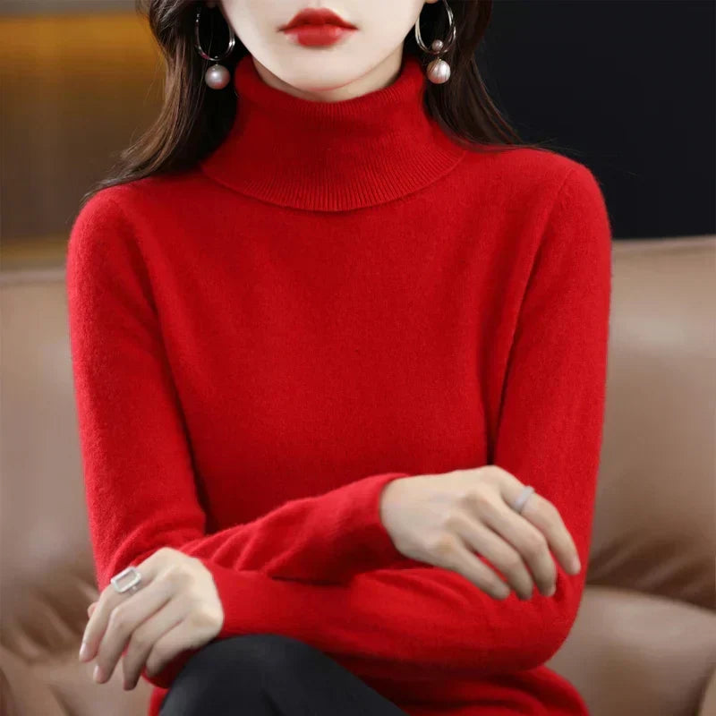 Sofia | Elegante maglione a collo alto