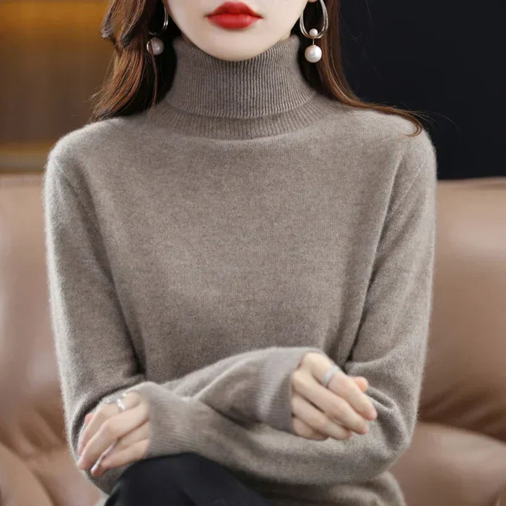 Sofia | Elegante maglione a collo alto