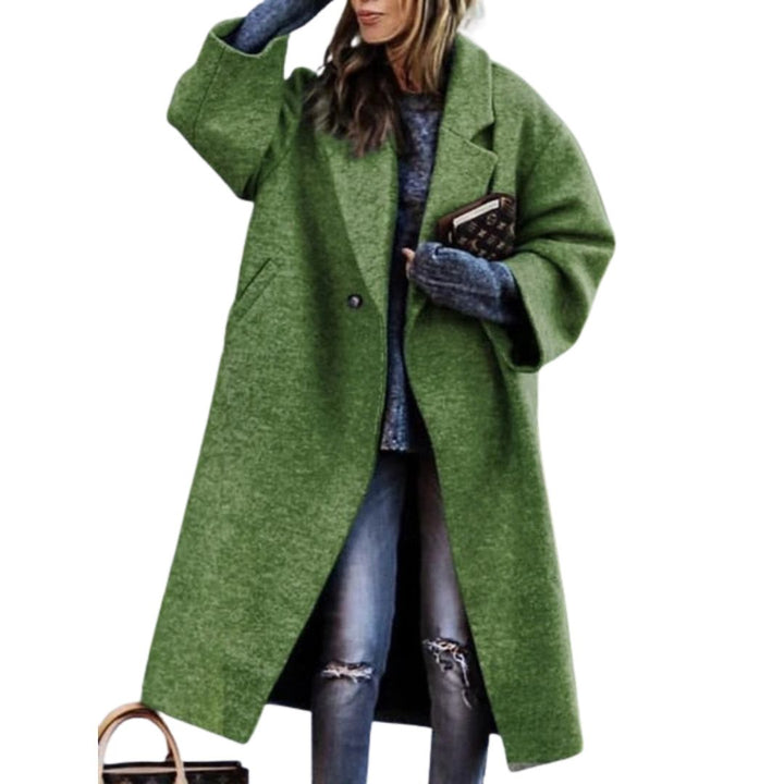 Stefania | Cappotto oversize a quadri multicolore