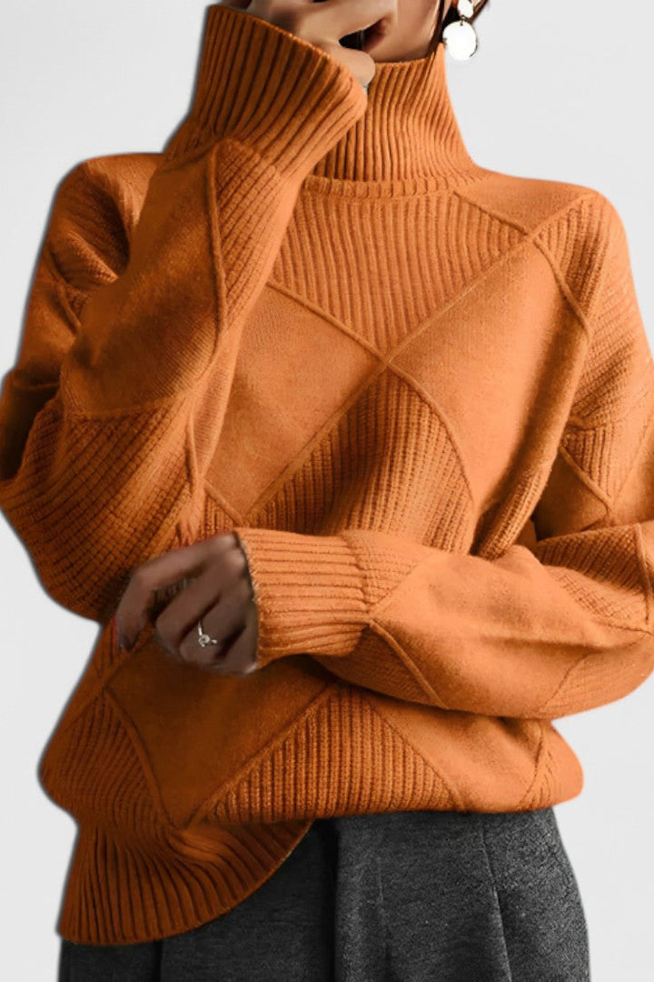 Vittoria | Maglione a Collo Alto Morbido