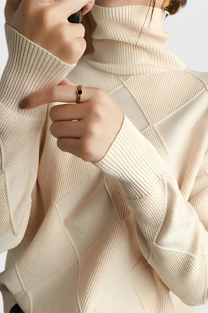 Vittoria | Maglione a Collo Alto Morbido