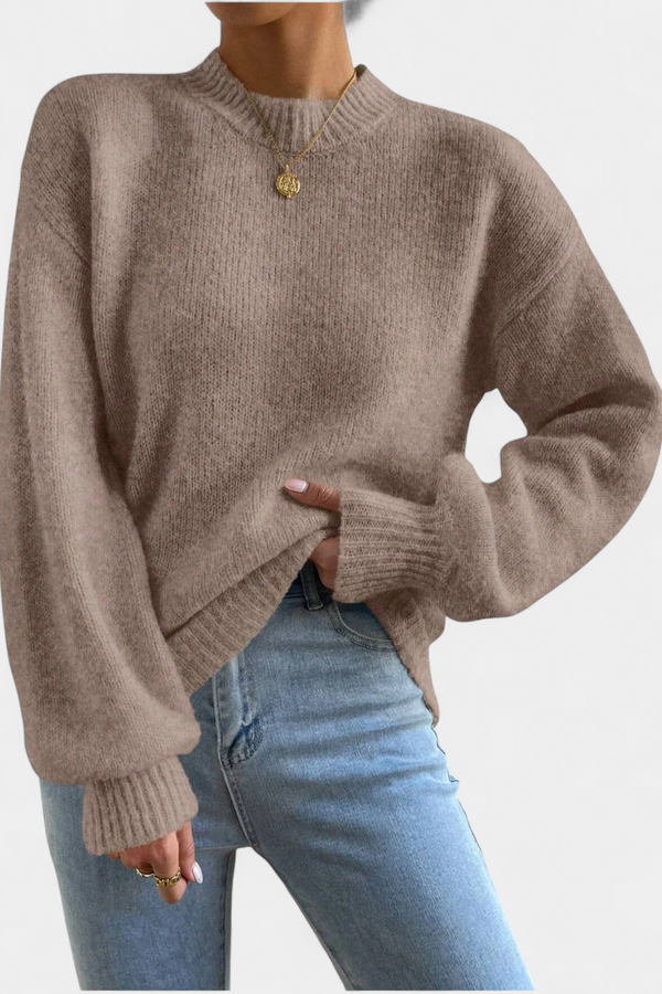 Rosa | Maglione a maniche a palloncino