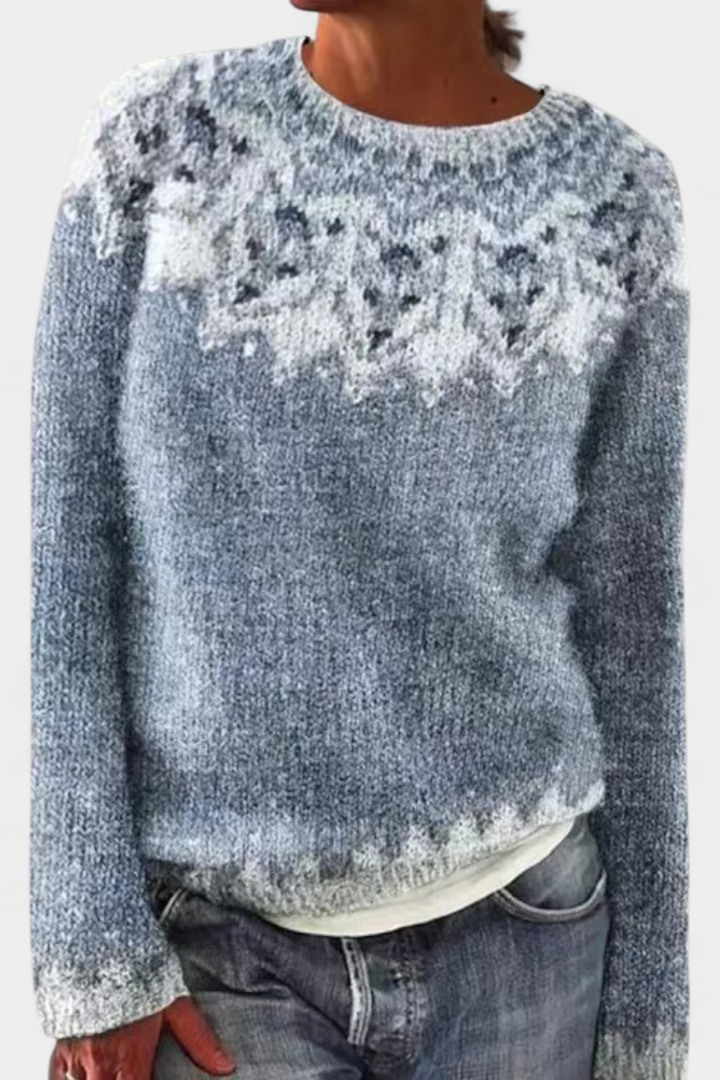 Ottavia | Maglione con motivo nordico