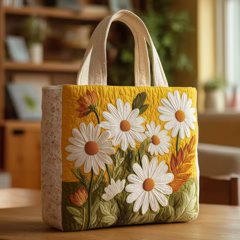 Borsa artigianale - margherite